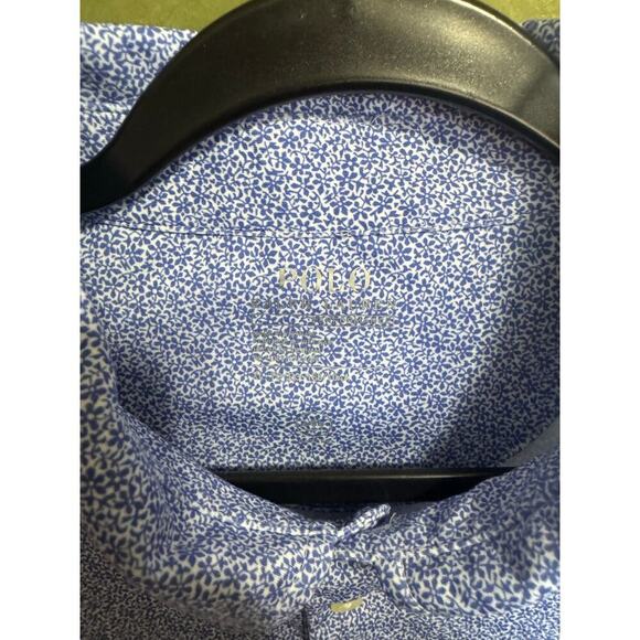 Polo Ralph Lauren Performance Polo Shirt Floral Classic Fit Short Sleeve Size XL - Picture 7 of 10